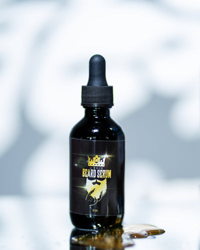 J Roze natural beard oil - vegan grooming oil for men's facial hair and skin
