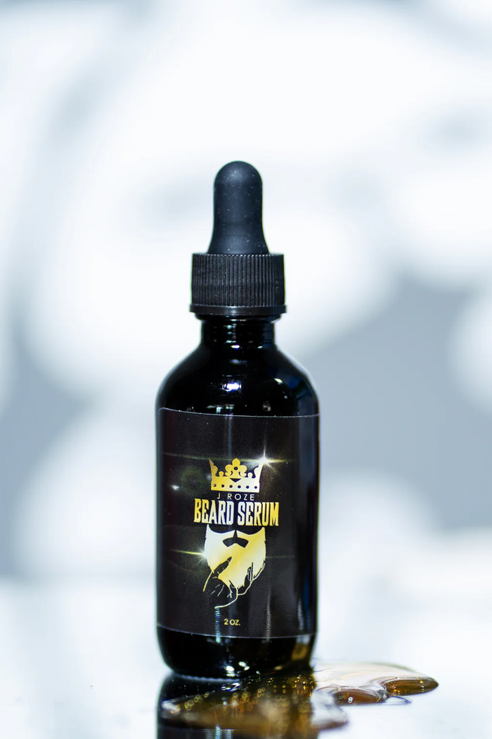 Organic Beard Serum for Growth & Softness | J Roze Beard Oil